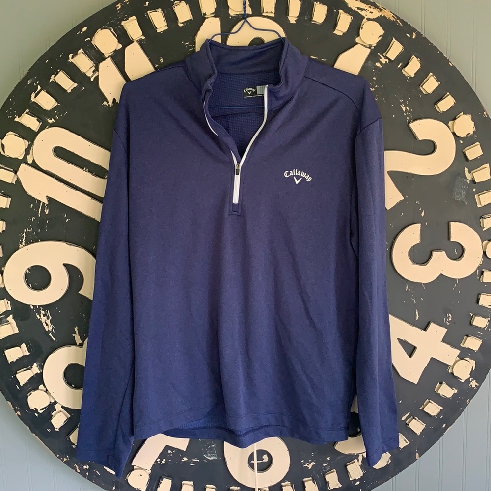 Men’s Callaway Large Quarter Zip Sweatshirt Golf!